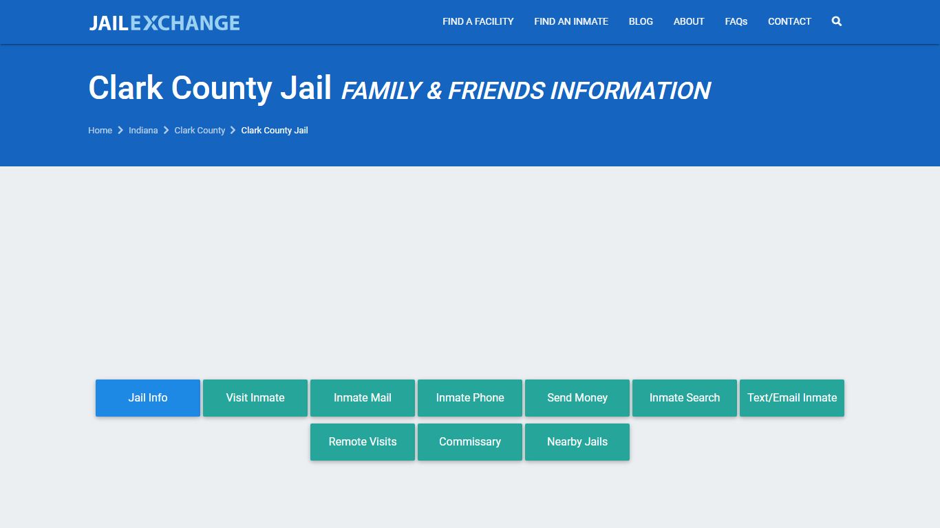 Clark County Jail IN | Booking, Visiting, Calls, Phone